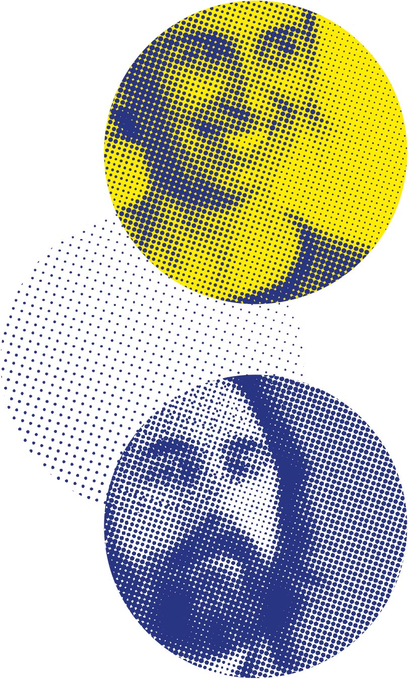 Sybille MAS, Julien Thiodat, graphistes freelances à Alès dans le Gard en Occitanie.